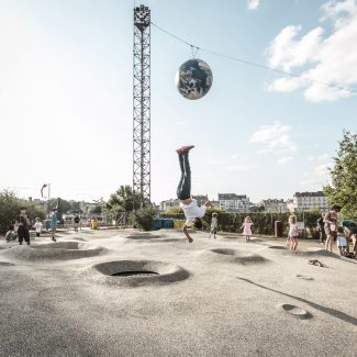 Voyage à Nantes, skate park